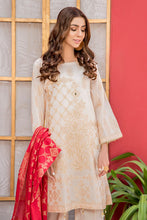 Jacquard Lawn Ready to Wear Dress with Handwork by Zaiwa 06