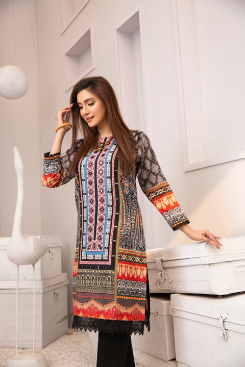Winter 2 Pcs Ready to Wear Hand Embroidered Collection by Zaiwa 04