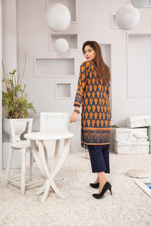 Winter 2 Pcs Ready to Wear Hand Embroidered Collection by Zaiwa 10