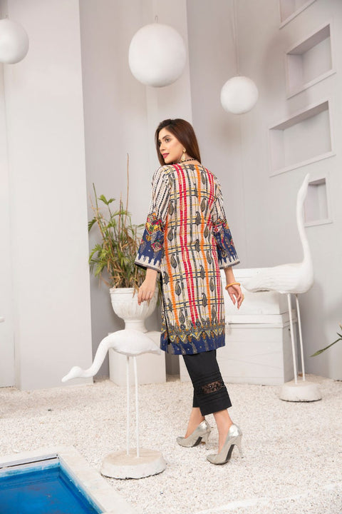 Winter Ready to Wear Kurta Hand Embroidered Collection by Zaiwa 12