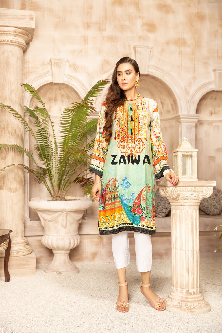 Winter Ready to Wear Embroidered Kurta 23