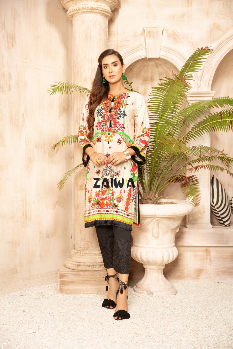 Winter Ready to Wear Embroidered Kurta 24