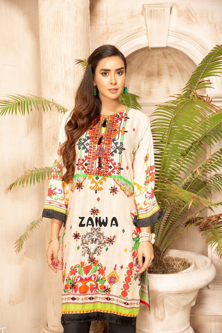Winter Ready to Wear Embroidered Kurta 24