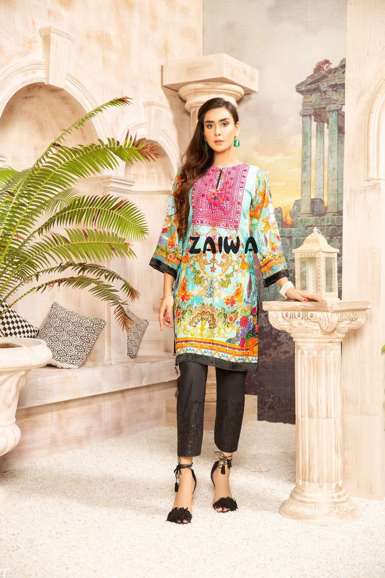 Winter Ready to Wear Embroidered Kurta 25