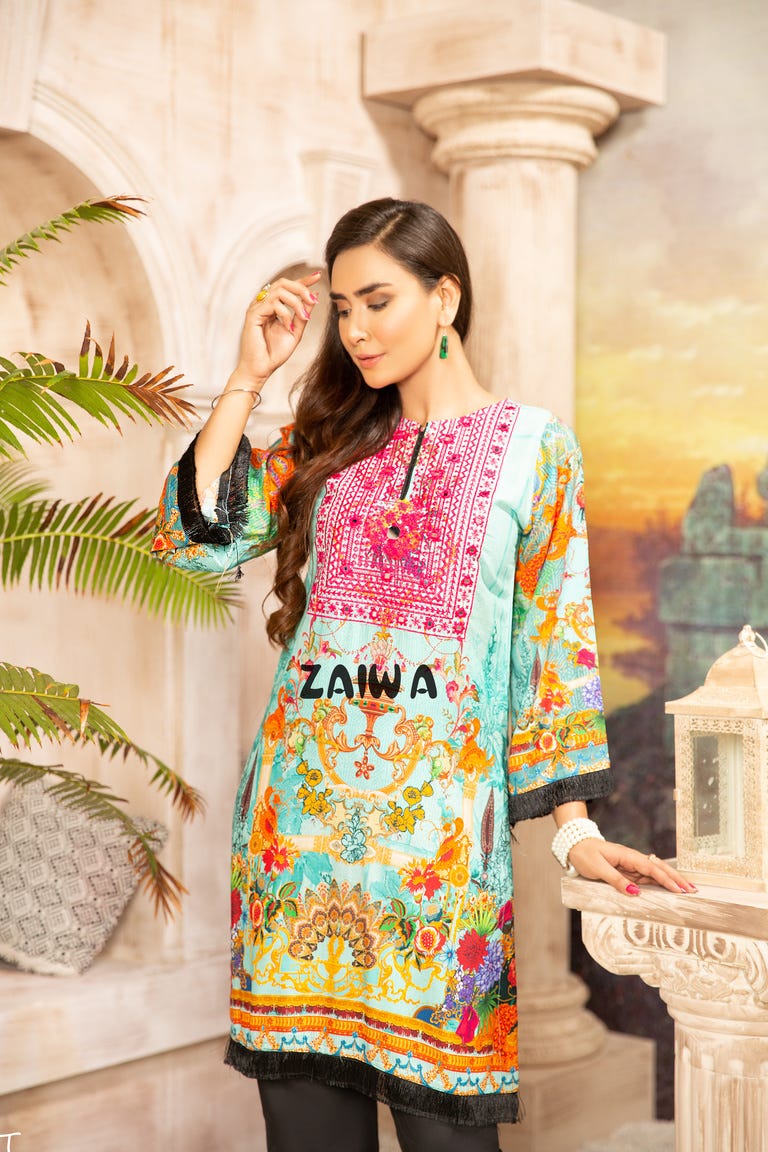 Winter Ready to Wear Embroidered Kurta 25