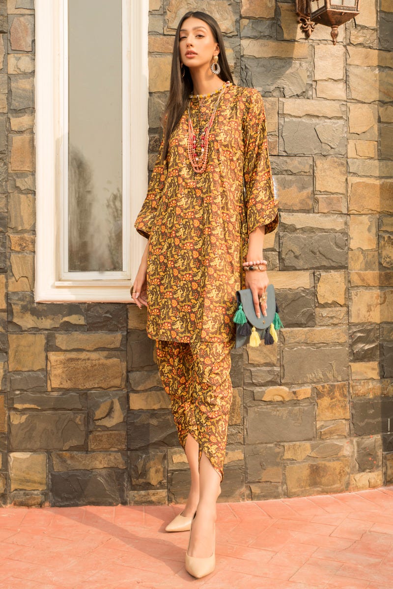 Ready to Wear 2 Pcs Winter Linen Collection by Zaiwa 07