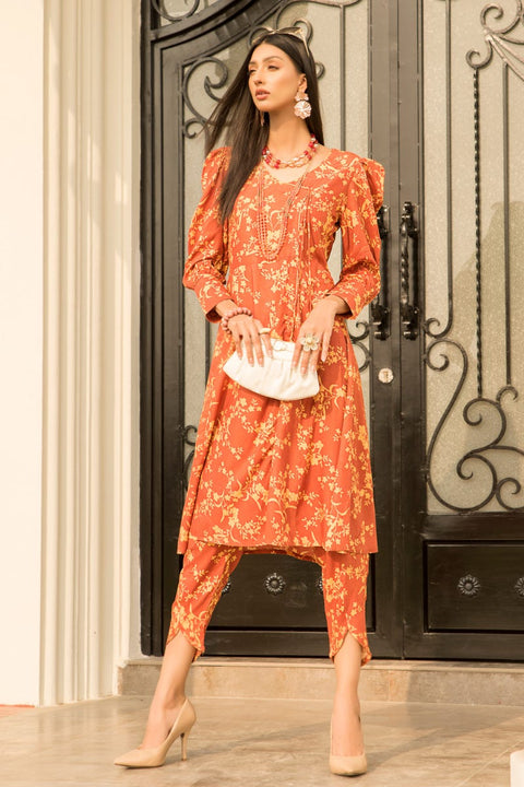 Ready to Wear 2 Pcs Winter Linen Collection by Zaiwa 05
