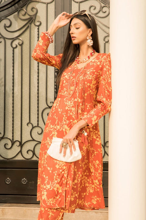 Ready to Wear 2 Pcs Winter Linen Collection by Zaiwa 05
