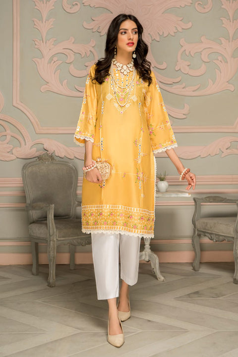 Ready to Wear Embroidered Kurta by Zaiwa Essentials 01