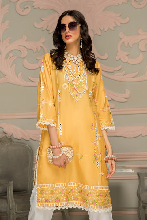 Ready to Wear Embroidered Kurta by Zaiwa Essentials 01