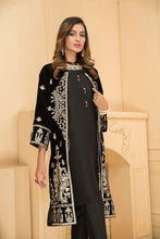 Ready To Wear 3 Pcs Velvet Dress by Zaiwa 02