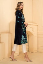Ready To Wear 2 Pcs Velvet Dress by Zaiwa 04