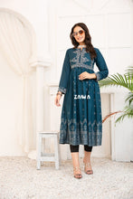Ready to Wear Winter Embroidered Kurta by Zaiwa 05