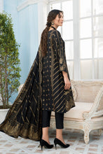 3 Pcs Ready To Wear Linen Screen Printed Dress by Zaiwa 10