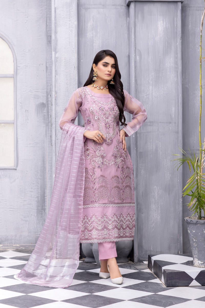 Formal Organza Ready to Wear Embroidered Collection by Zara Manan 03 Formal Organza Ready to Wear Embroidered Collection by Zara Manan 03
