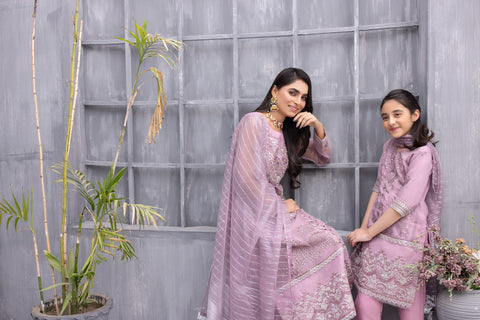 Kids Formal Organza Ready to Wear Embroidered Collection by Zara Manan 03