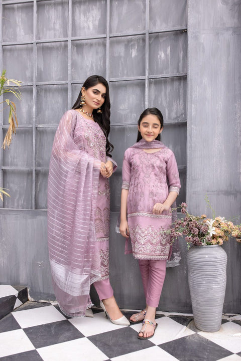 Kids Formal Organza Ready to Wear Embroidered Collection by Zara Manan 03