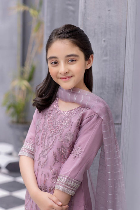 Kids Formal Organza Ready to Wear Embroidered Collection by Zara Manan 03