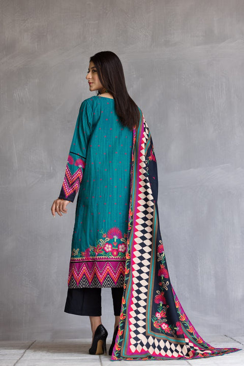 Winter Khadar 3 Pcs Dress by Zimal 09