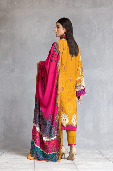 Winter Khadar 3 Pcs Dress by Zimal 02