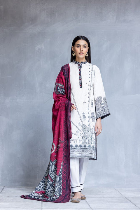 Winter Khadar 3 Pcs Dress by Zimal 07