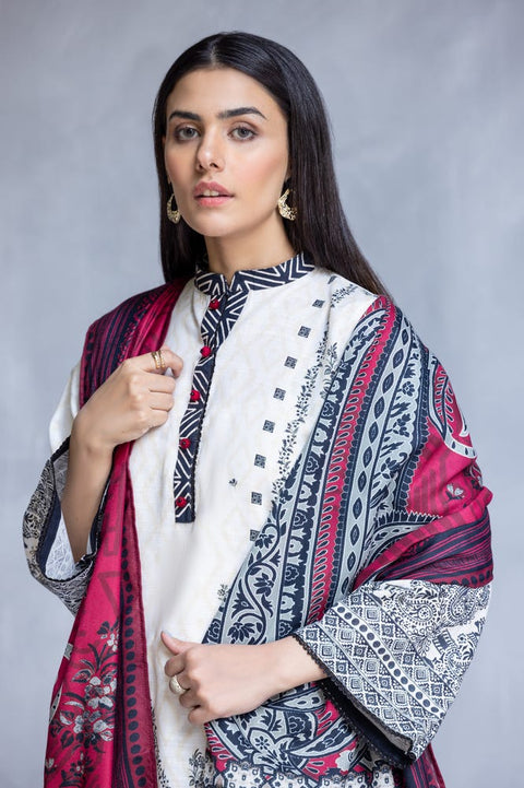 Winter Khadar 3 Pcs Dress by Zimal 07