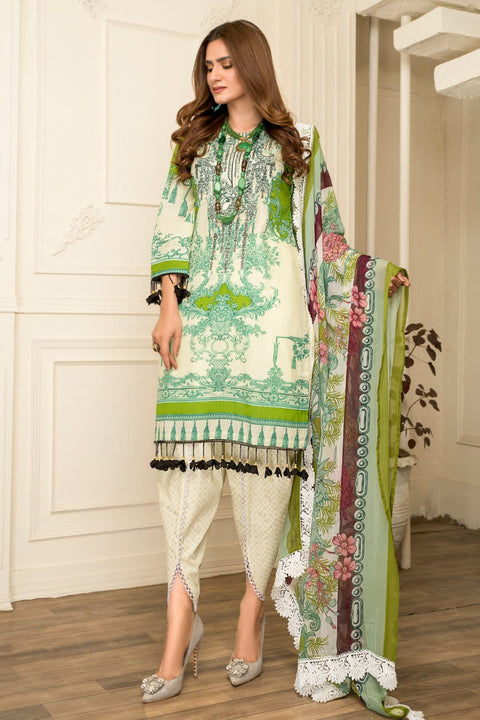 Ready to Wear Lawn Embroidered 3Pcs Collection by Zimal 05