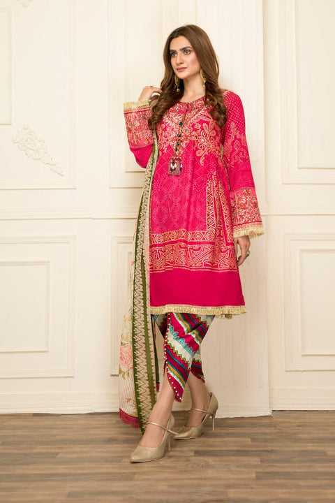 Ready to Wear Lawn Embroidered 3Pcs Collection by Zimal 12