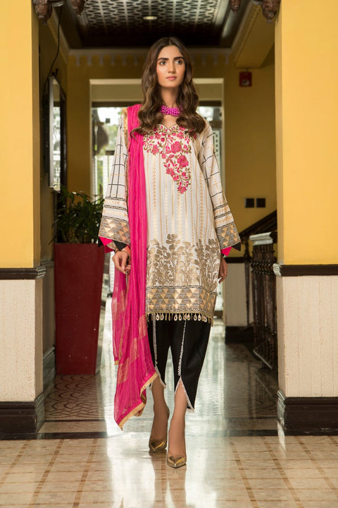 Embroidered Jacquard Ready to Wear Collection by Zimal 05