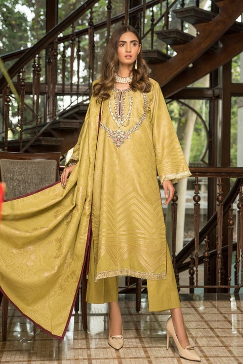 Embroidered Jacquard Ready to Wear Collection by Zimal 08