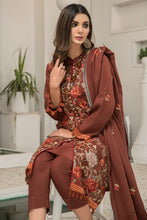 Winter Karandi 3 Pcs Embroidered Shawl Collection by Zimal 01