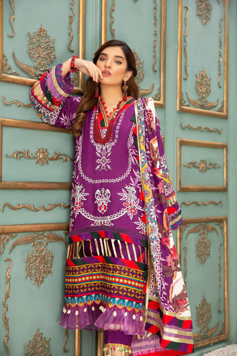 Winter Luxury Ready to Wear 3 Pcs Collection by Zimal 03