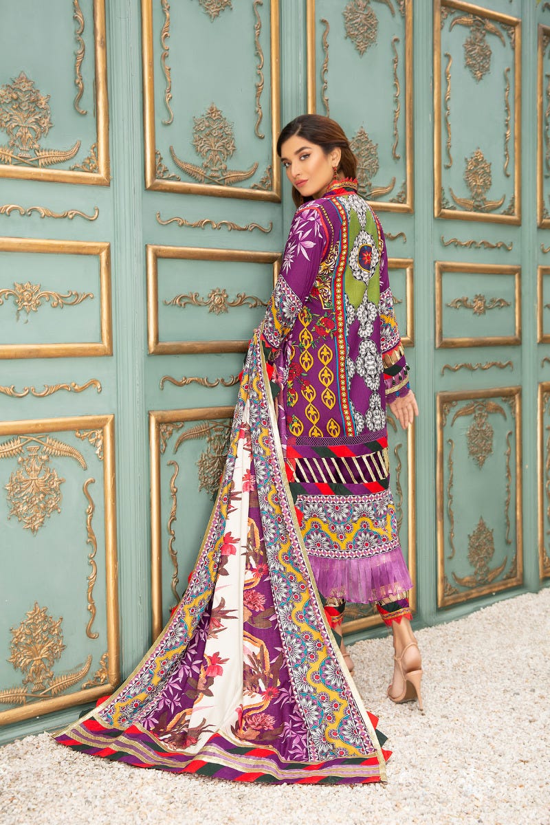 Winter Luxury Ready to Wear 3 Pcs Collection by Zimal 03