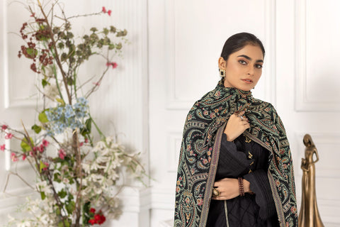 Zoya Lakhani Winter Linen Shawl Collection 07